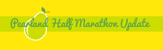 Pearland Half Marathon Update